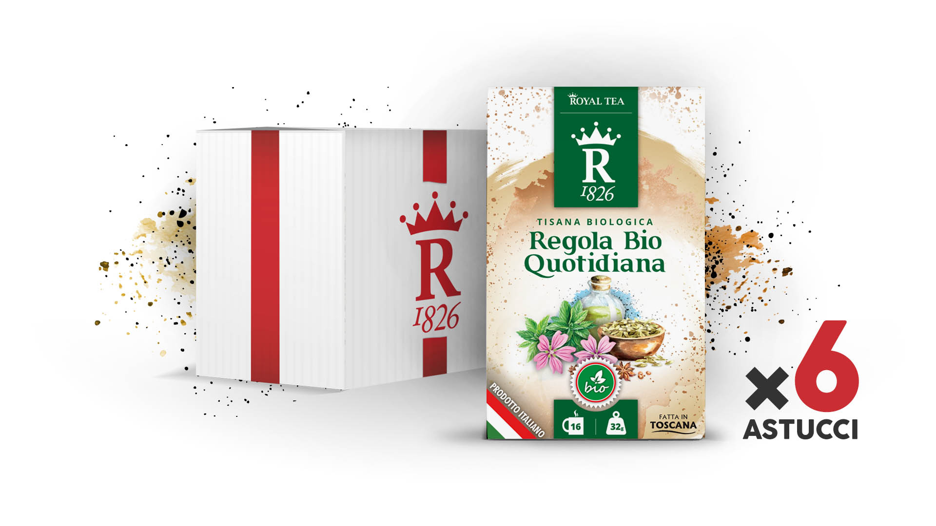 Tisana Regola Bio Quotidiana - Royal Tea