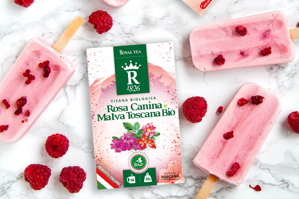 Tisana Rosa Canina e Malva Toscana Bio - RoyalTea